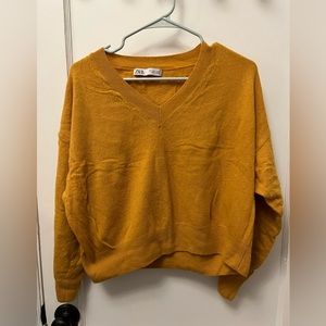 Zara V-neck Knit Sweater